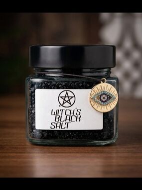 🖤Witches – Ritual Black Salt 🖤 Protection • Banishing • Boundary Work • Spirit